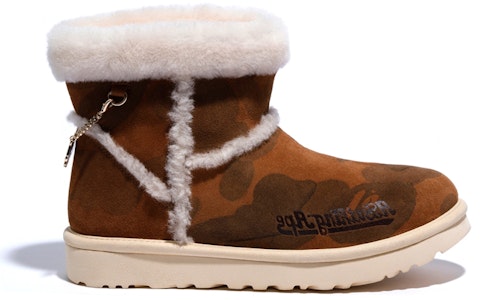 UGG X Bape Classic Mini Forro Polar Marrón 1104639 Order UGG X Bape Classic Mini Forro Polar Marrón 1104639