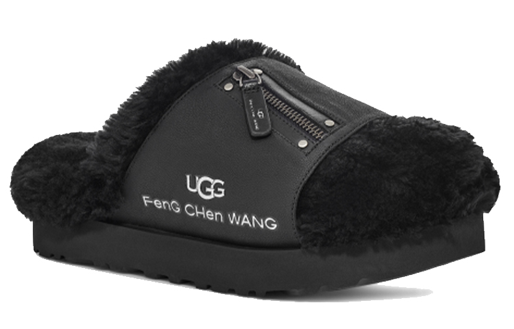 Lookbook UGG X Feng Chen Wang Slide ''Zwart'' 1130071-BLK