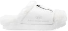 Order (W) UGG Feng Chen Wang x Slide 'Fesyen Bulu Putih Cozy' 1130071-WHT