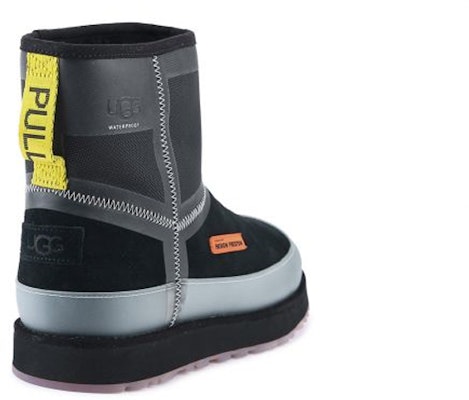 UGG X Heron Preston Classic Fleece Lined Unisex Black 1108769-BLK Shop UGG X Heron Preston Classic Fleece Lined Unisex Black 1108769-BLK