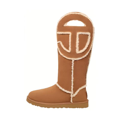 UGG Telfar Logo Tall 'Chestnut'