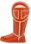 UGG x Telfar Logo Tall Crinkle Spicy Pumpkin kasut but fesyen 1155871-SYP