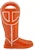 UGG x Telfar Logo Tall Crinkle Spicy Pumpkin kasut but fesyen 1155871-SYP