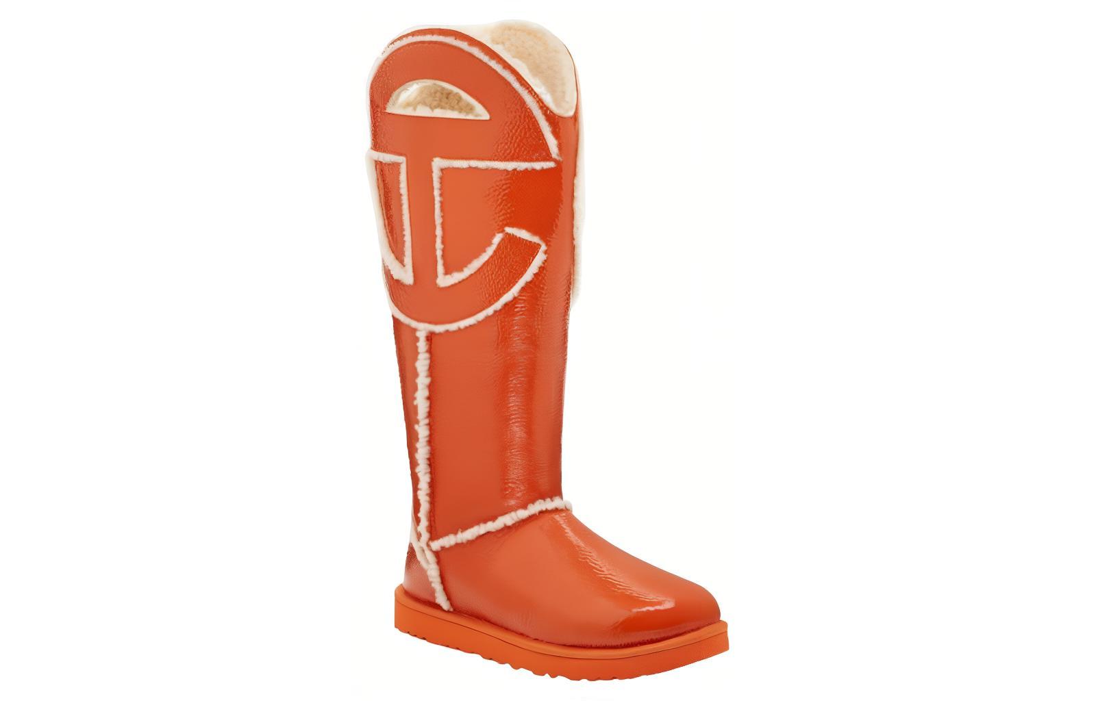 Lookbook UGG x Telfar Logo Tall Crinkle Spicy Pumpkin 1155871-SYP