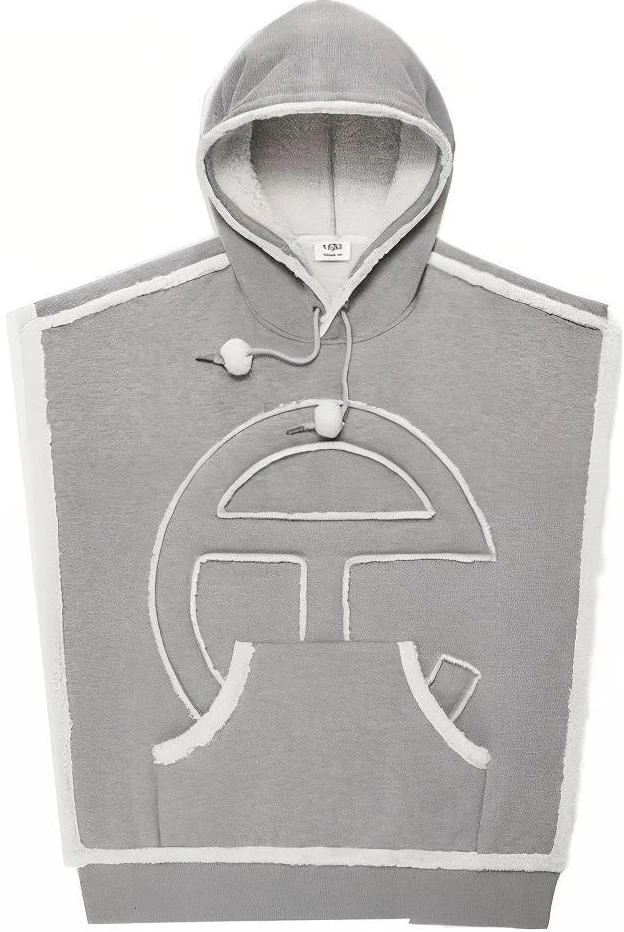 ugg-x-telfar-unisex-sideless-hoodie-grey-embossed-print-sleeveless-pullover-1127819-hrgy
