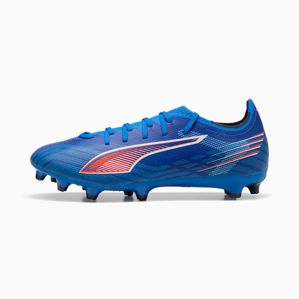 Ultra 6 Match FG/AG Soccer Cleats Ultra Blue/PUMA White/Glowing Red 108514-01