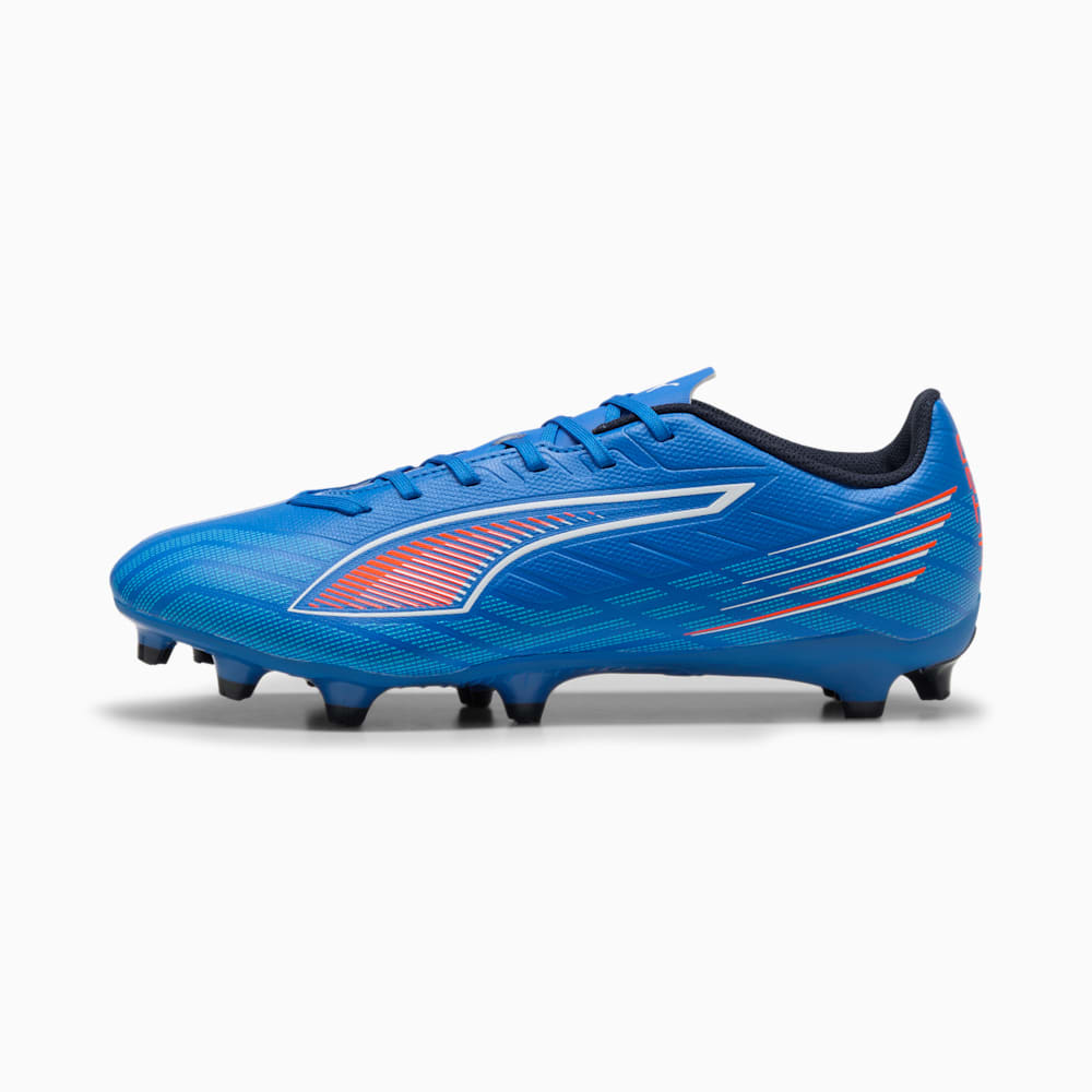 Ultra 6 Play FG/AG Soccer Cleats Ultra Blue/PUMA White/Glowing Red 108532-01