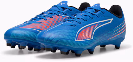Order Ultra 6 Play FG/AG 足球鞋 超藍/PUMA白/炫紅 108532-01