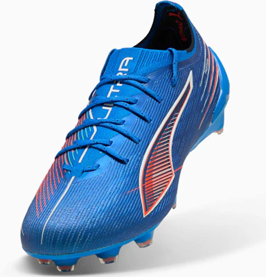 Ultra 6 Ultimate FG Sepatu Bola Biru Ultra/PUMA Putih/Merah Menyala. 108557-01 Details for Ultra 6 Ultimate FG Sepatu Bola Biru Ultra/PUMA Putih/Merah Menyala. 108557-01