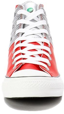 Converse All-Star 100 Ultra Seven Hi 'Red Silver' 1CK821 Shop Converse All-Star 100 Ultra Seven Hi 'Red Silver' 1CK821