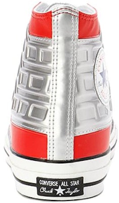 Converse All-Star 100 Ultra Seven Hi 'Red Silver' 1CK821 Details for Converse All-Star 100 Ultra Seven Hi 'Red Silver' 1CK821