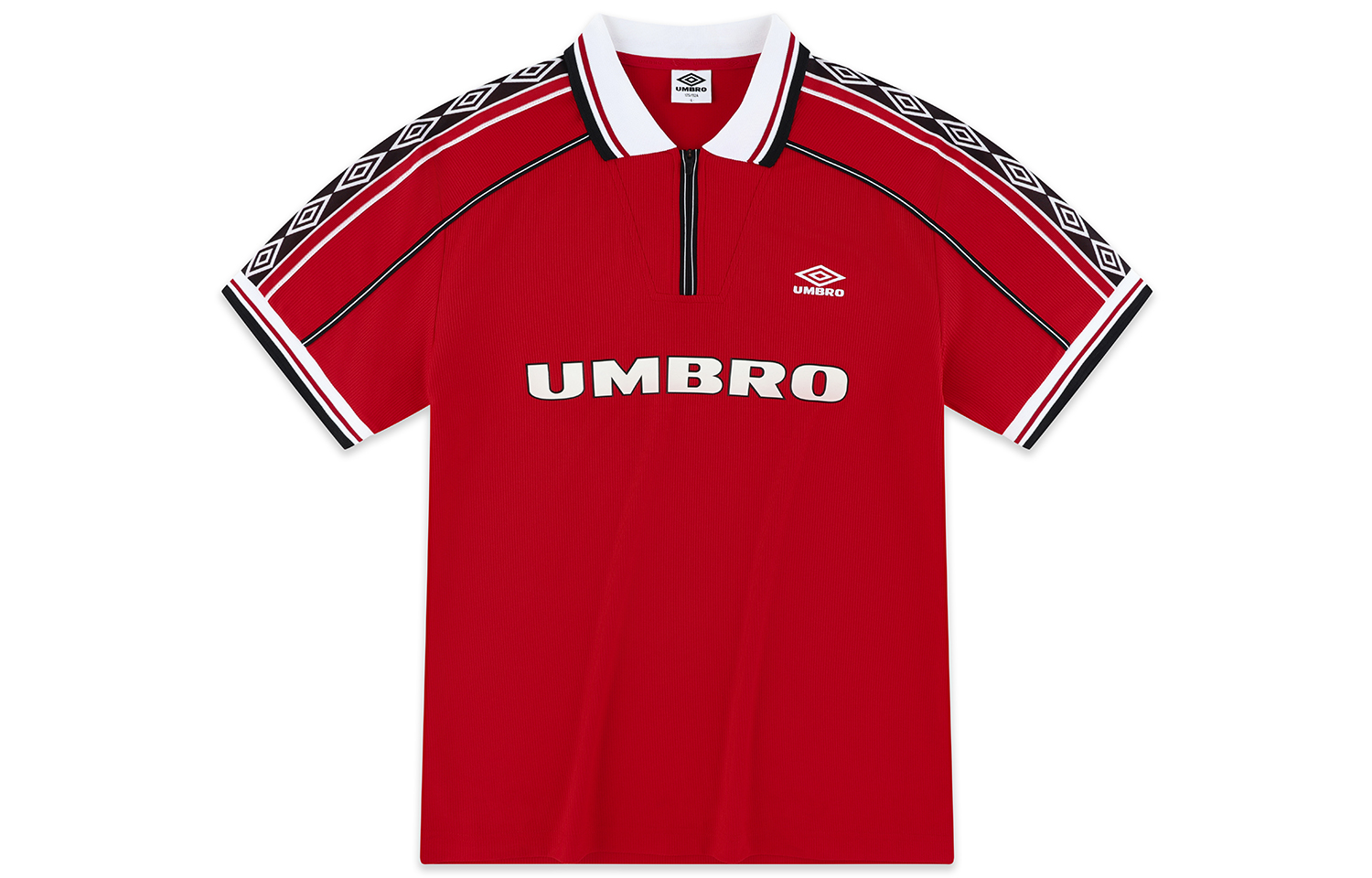 Umbro Manchester United Retro Polo Shirt - Quick-Dry, Breathable Unisex Activewear U2125250267F
