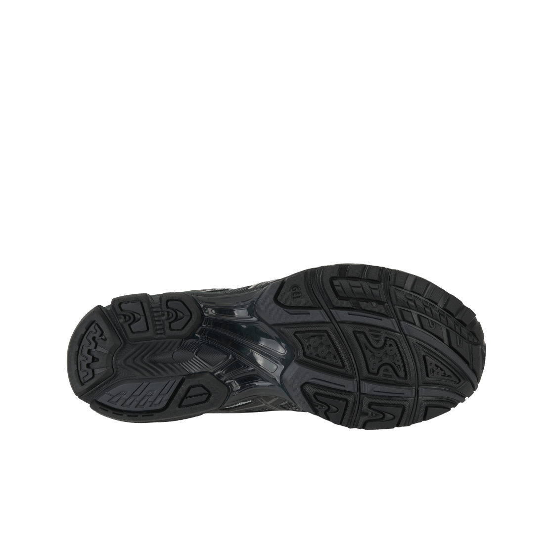 Shop UNAFFECTED x ASICS Gel-Nimbus 10.1 銀黑配色運動鞋 1203A836-020