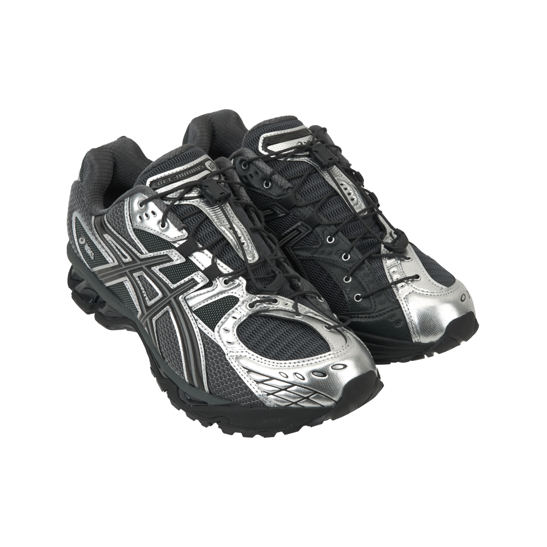 Purchase UNAFFECTED x ASICS Gel-Nimbus 10.1 銀黑配色運動鞋 1203A836-020