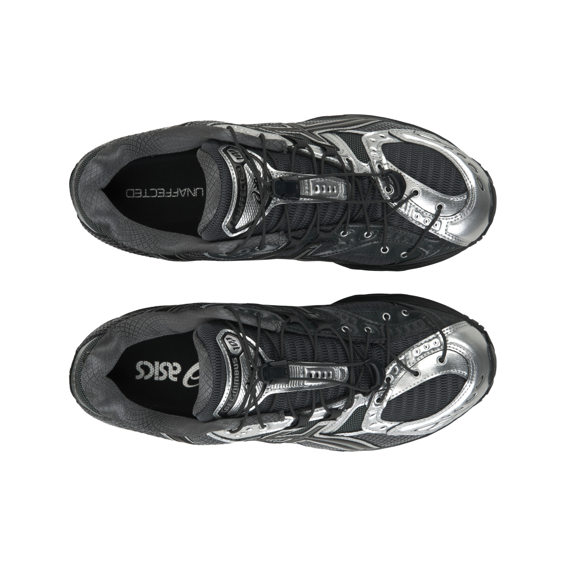 Details for UNAFFECTED x ASICS Gel-Nimbus 10.1 銀黑配色運動鞋 1203A836-020
