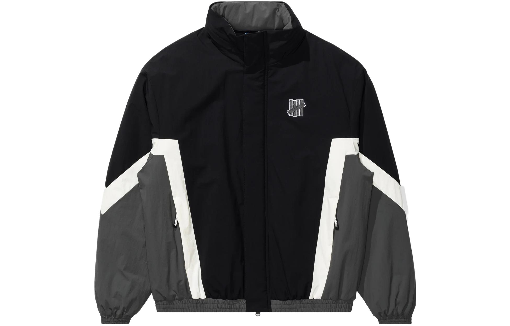 Order UNDEFEATED 條紋印花拉鍊連帽外套 40113