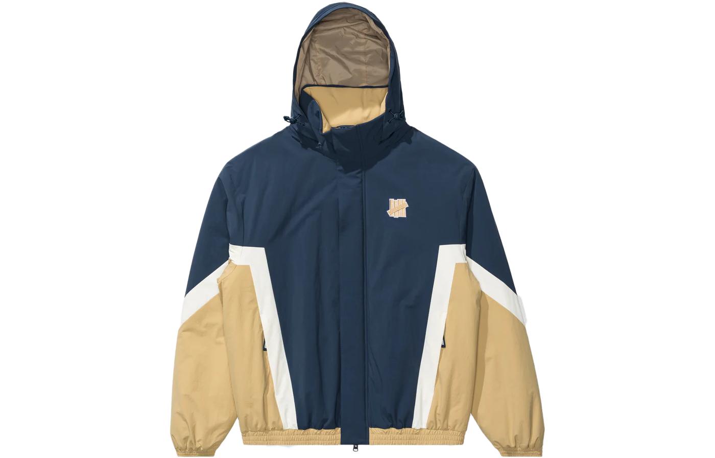 Details for UNDEFEATED 條紋印花拉鍊連帽外套 40113