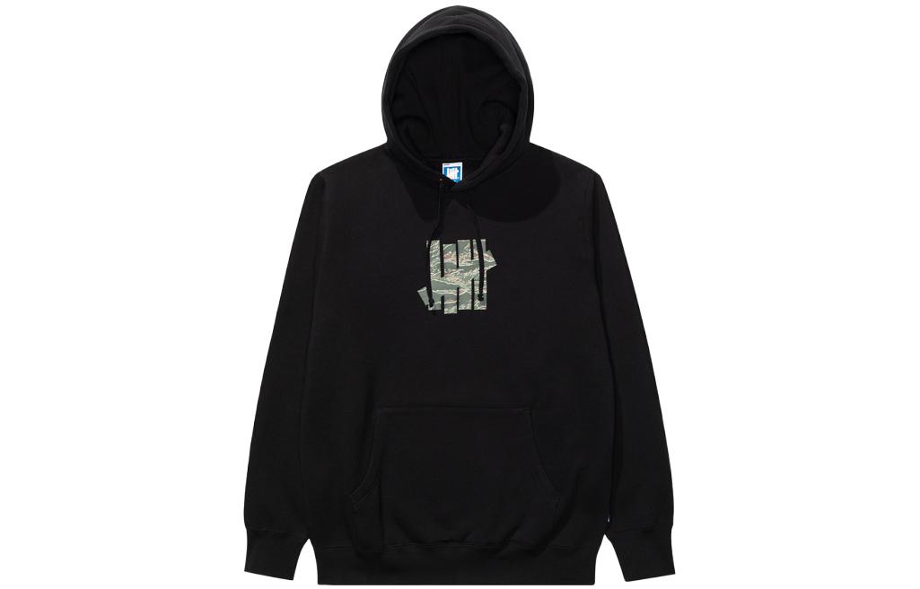 UNDEFEATED Camo Logo Hoodie Long Sleeve Pullover Unisex UI33GKH02M
