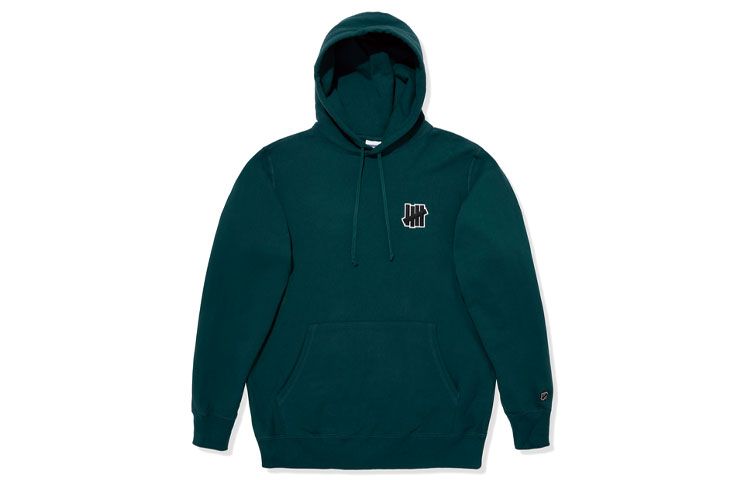 Order UNDEFEATED Hoodie Logo Bordir Klasik Edisi Musim Dingin UNDSW20051DPD