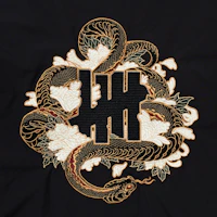Sizing UNDEFEATED 蛇年限定新年膠囊系列黑色外套 男女款 UC44GPJ06M