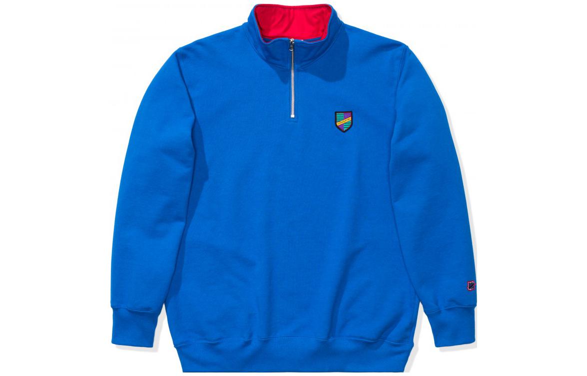 UNDFTD Colorblock Logo Zip Pullover Sweatshirt Unisex 20039