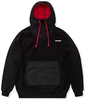 UNDEFEATED Colorblock Pocket Pullover Hoodie Unisex Black - Great Gift Idea 20038-BLACK UNDEFEATED Colorblock Pocket Pullover Hoodie Unisex Black - Great Gift Idea 20038-BLACK