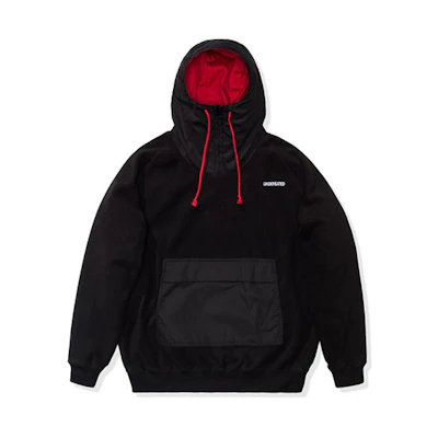 UNDFTD Colorblock Pocket Pullover Hoodie Unisex Black - Great Gift Idea 20038-BLACK