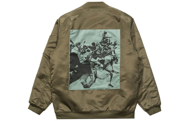 UNDFTD Five-Strike Graphic Long Sleeve Jacket Unisex Couple Style 40046-1