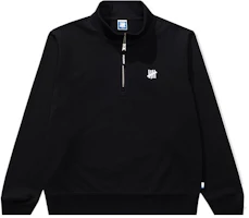 UNDEFEATED Five-Strikes Embroidered Half-Zip Sweatshirt Black Unisex Couples Wear UC31GKR01M UNDEFEATED Five-Strikes Embroidered Half-Zip Sweatshirt Black Unisex Couples Wear UC31GKR01M