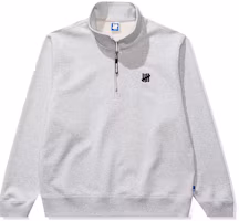 Purchase UNDEFEATED 五線刺繡半拉鍊黑色衛衣 男女情侶款 UC31GKR01M