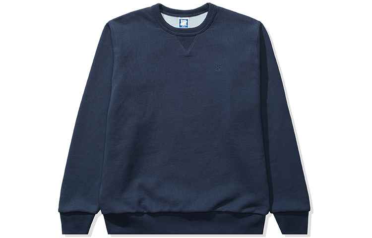 UNDFTD Five-Strikes Logo Embroidered Reversible Crewneck Sweatshirt Unisex UI24GKR01M