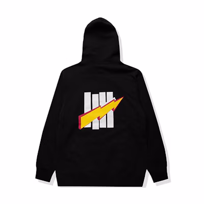 UNDFTD Five Strikes Lightning Logo Graphic Hoodie Unisex UC23GKH02M