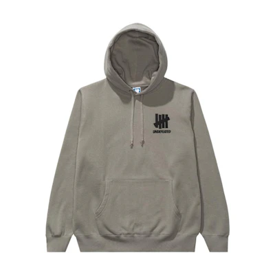 UNDFTD Five Strikes Logo Classic Hoodie Unisex Casual Pullover UI33GKH01M