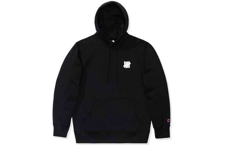 Lookbook UNDEFEATED FW19 五道杠黑色连帽衫 男女同款 20043