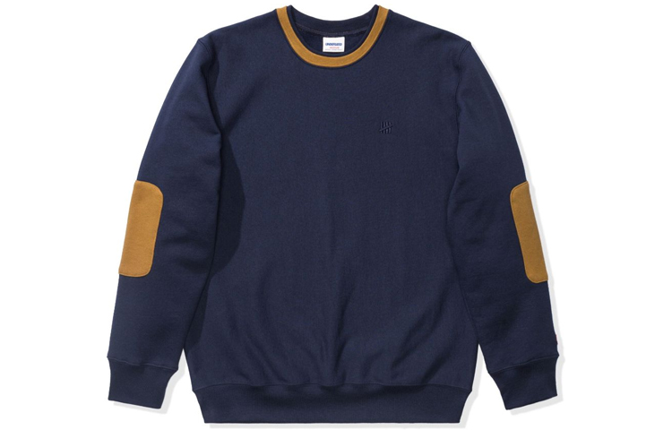 UNDFTD FW19 Logo Crewneck Navy Unisex Sweatshirt - Gift Recommendation 20042-TIBETANBLUE