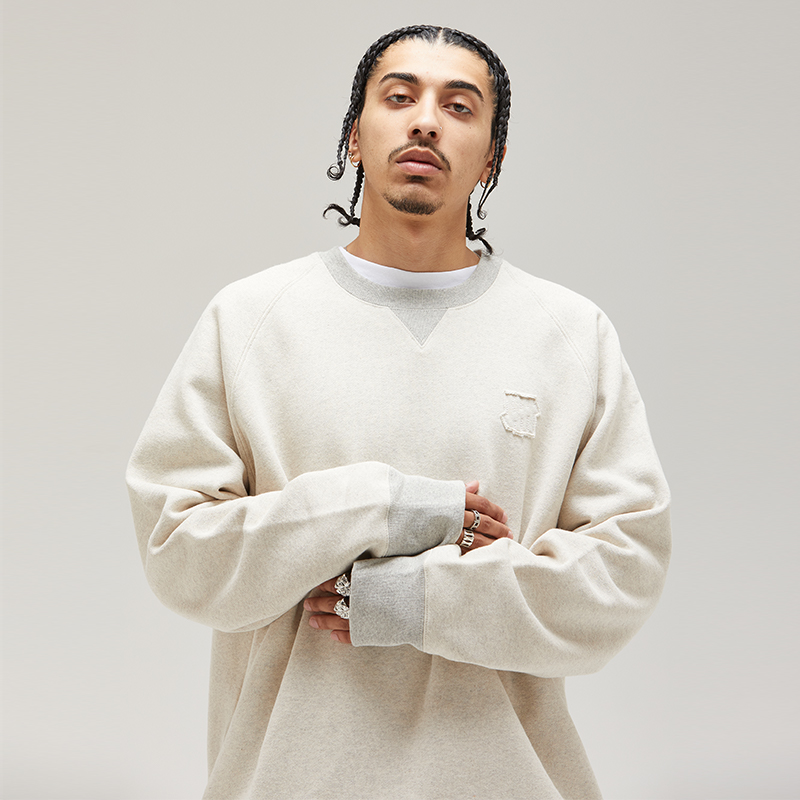 Purchase UNDEFEATED FW22 拼色圆领卫衣 男女同款 UI23GKR01M