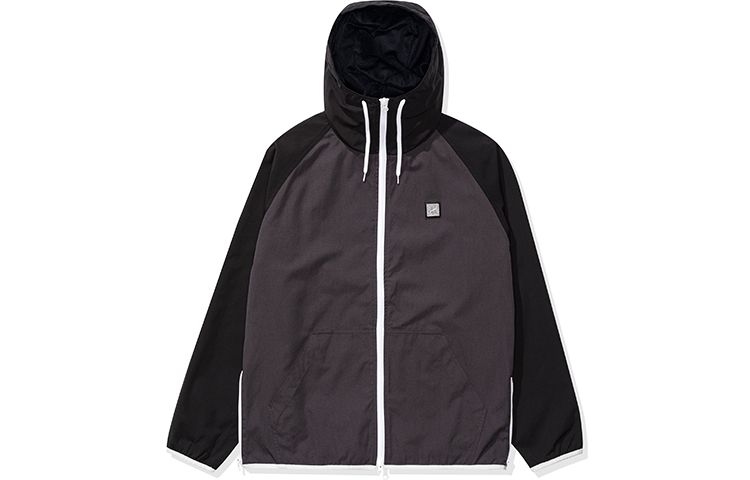 UNDFTD FW22 Colorblock Logo Print Raglan Loose Jacket Unisex UI23GWJ01M