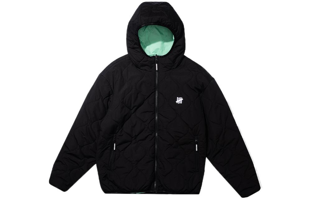 UNDFTD FW22 Solid Color Logo Print Reversible Hoodie Jacket Unisex UC2HGWJ05M