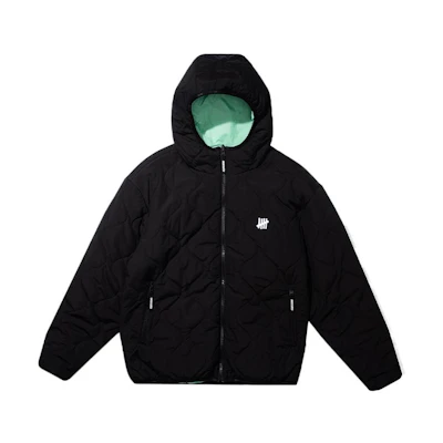 UNDFTD FW22 Solid Color Logo Print Reversible Hoodie Jacket Unisex UC2HGWJ05M