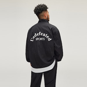 UNDEFEATED FW23 黑色教練外套 男女通用 抓絨內裡 休閒印花款 UE23GWJ02M 7