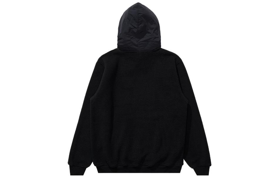 Details for UNDEFEATED FW23 拼色條紋羊羔絨連帽衫 男女款套頭衫 UI34GKH03M