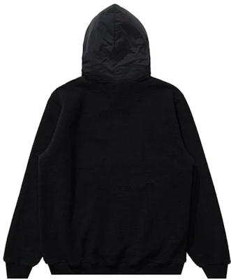 UNDEFEATED FW23 拼色條紋羊羔絨連帽衫 男女款套頭衫 UI34GKH03M Details for UNDEFEATED FW23 拼色條紋羊羔絨連帽衫 男女款套頭衫 UI34GKH03M