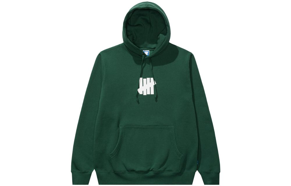 UNDEFEATED FW23 Five-Stripes Logo Hoodie Unisex Pullover Sweatshirt UI34GKH02M