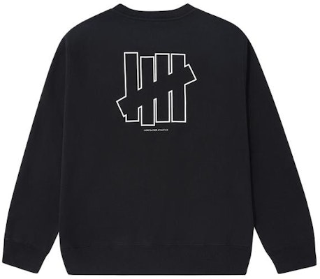 UNDEFEATED 2023秋冬款男女同款宽松徽标镂空设计卫衣。 UE33GKR01M 1