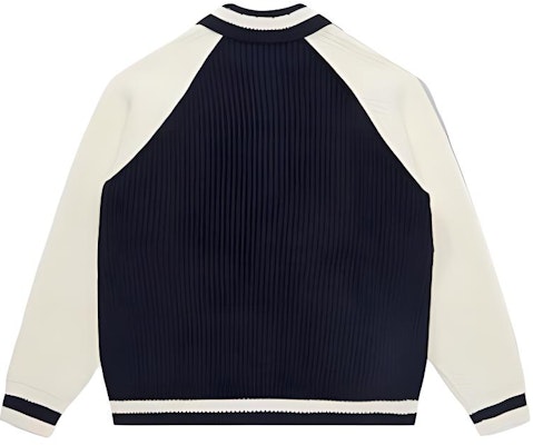 UNDEFEATED FW24 5-Strikes Logo Baseball Jacket Knit Sweater Unisex. UC43GCG01M Lookbook UNDEFEATED FW24 5-Strikes Logo Baseball Jacket Knit Sweater Unisex. UC43GCG01M