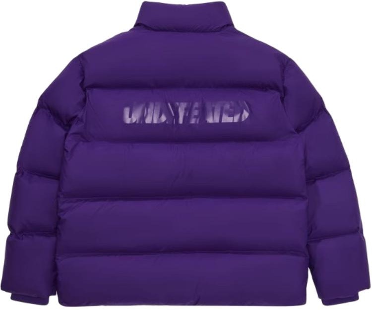 undefeated-fw-24-classic-logo-puffer-jacket-unisex-short-stand-collar-plain-uc-44-gdj-03-m