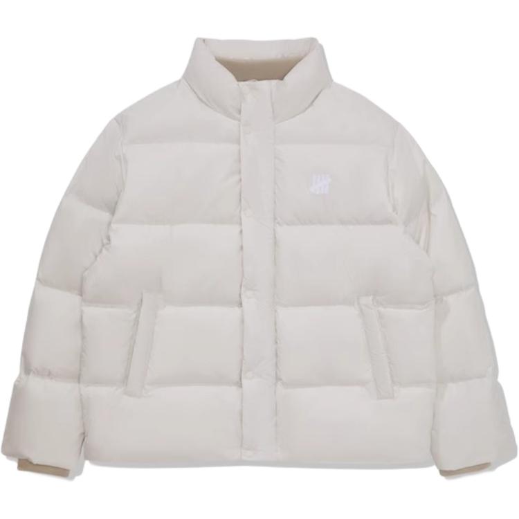 Sizing UNDEFEATED FW24 Classic Logo Puffer Jacket Unisex Short Stand Collar Plain UC44GDJ03M