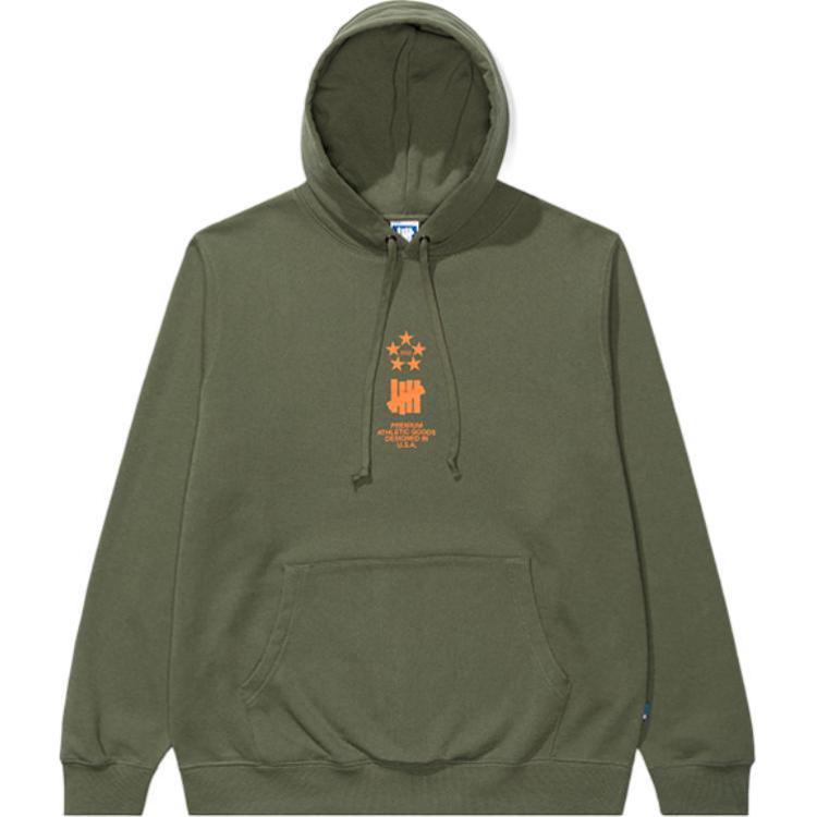 Order UNDEFEATED FW24 五線星星圖案連帽衫 男女長袖款 UI43GKH02M