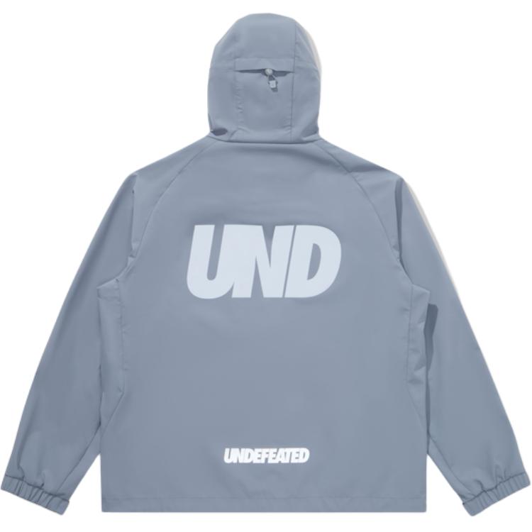 Lookbook UNDEFEATED FW24 Five Strikes Water-Resistant Loose Fit Hoodie Jacket Unisex. UC43GWJ11M