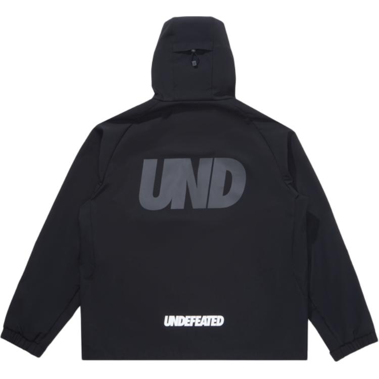 Sizing UNDEFEATED FW24 Five Strikes Water-Resistant Loose Fit Hoodie Jacket Unisex. UC43GWJ11M